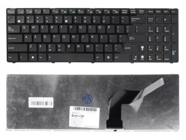 Tipkovnica za Asus K52F K52N K52DR K53E K53SC A53E X53E K72F K73E(QWERTZ) STANDARD US SLOVENSKE NALEPKE